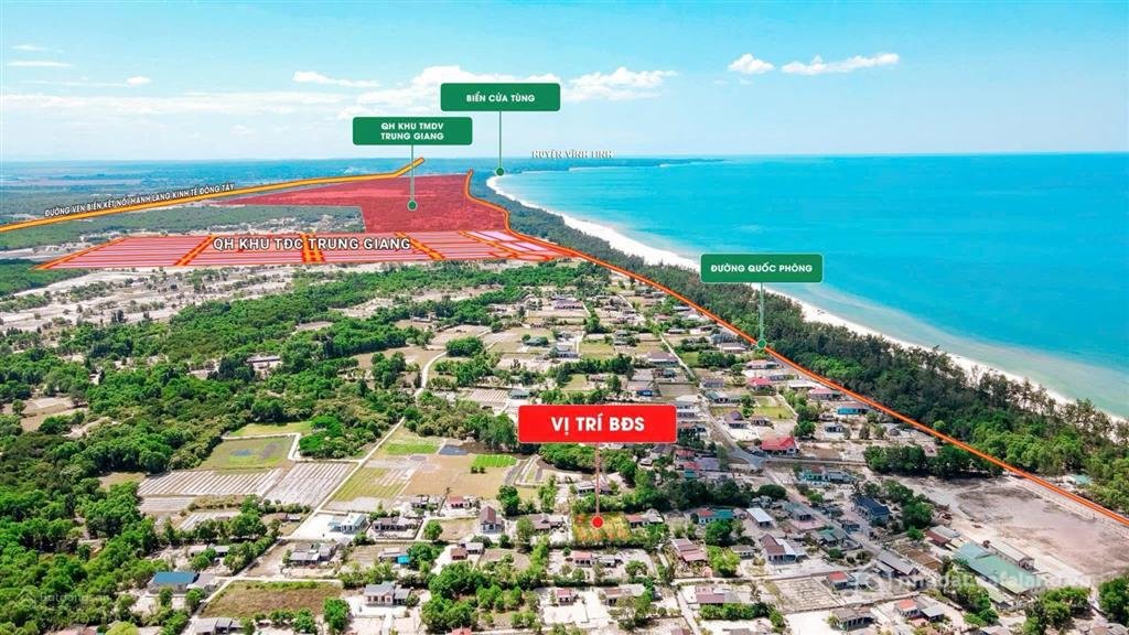 Bán đất thổ cư: Bán đất gần biển tại trung giang, gio linh 126m² chỉ 520 triệu