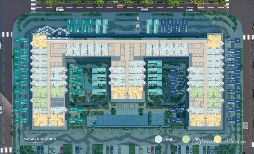 Bán căn hộ chung cư: Bán Cc Skym, 1,6 Tỷ, 32,7m2, 1pn, 1wc, Hùng Thắng, Hạ Long,