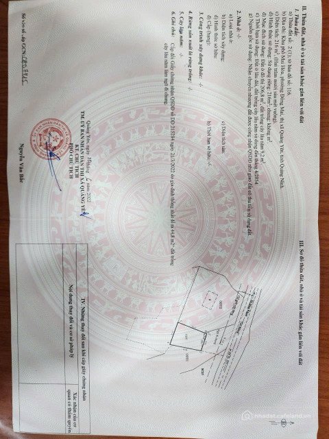 Bán đất thổ cư: Đất ven khu công nghiệp Đông Mai, trục chính Mai Hoà giá 16tr/m2