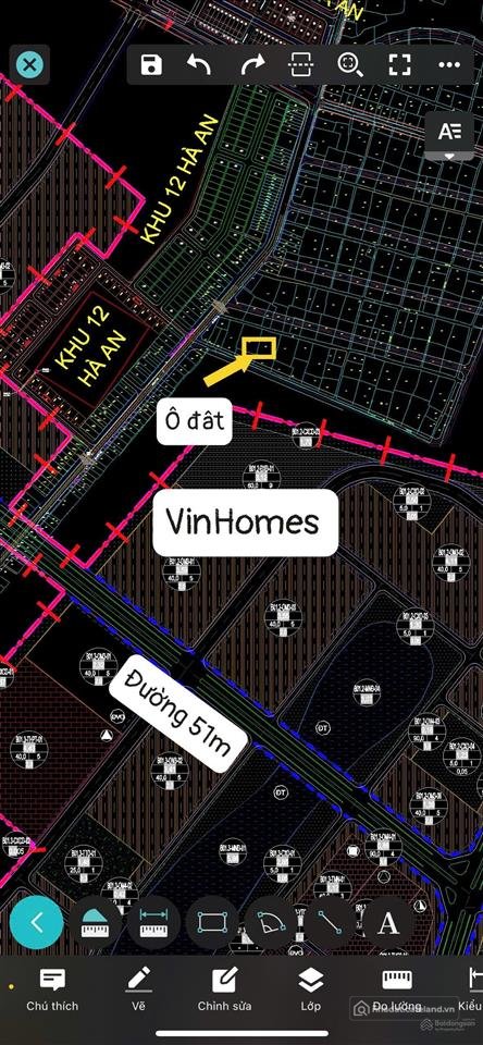 Bán đất thổ cư: Đất thổ cư hà an quay vinhomes hạ long xanh