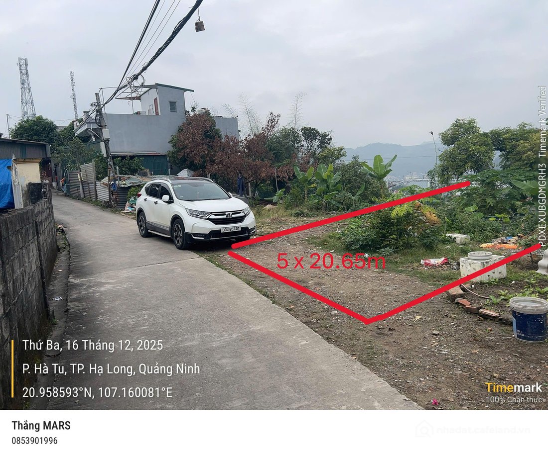 Bán đất thổ cư: Chỉ từ 780tr/thửa đồng có ngay 2 thửa đất tại Hà Tu & Hà Phong, 