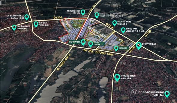 Bán đất thổ cư: Dragon City Yên Lạc – Quỹ đất lõi trung tâm đang được săn đón