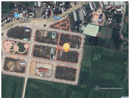 Bán đất thổ cư: Bán đất 120m² ngang 6m giá 800 triệu Phường Bình Định