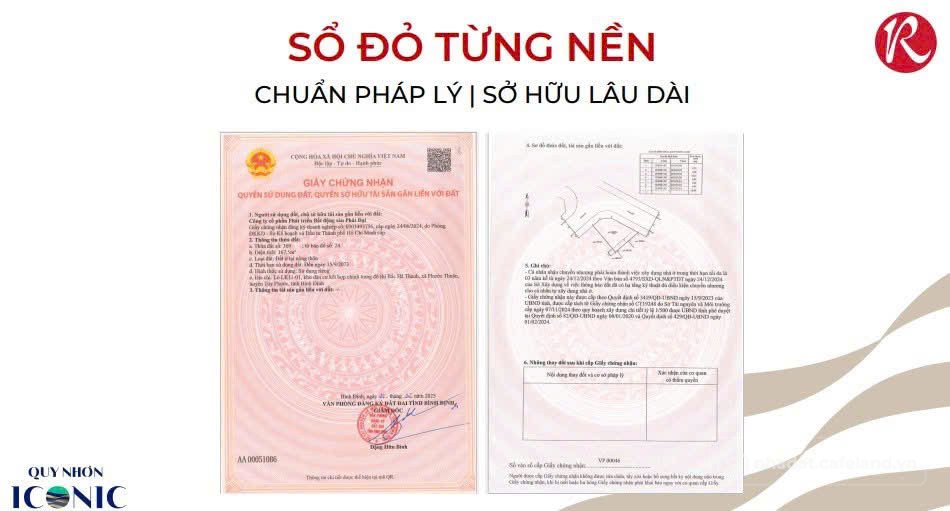 Bán đất thổ cư: Đất nền sổ đỏ khu đô thị Bắc Hà Thanh Quy Nhơn, DT 80m2 giá chỉ 