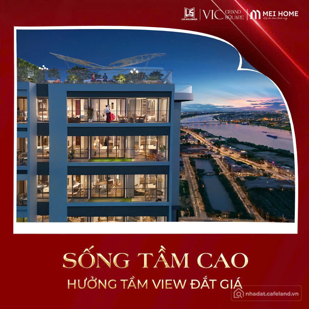 Bán căn hộ chung cư: Căn hộ 3PN Vic Grand Square Việt Trì – Rộng rãi, đẳng cấp, 
