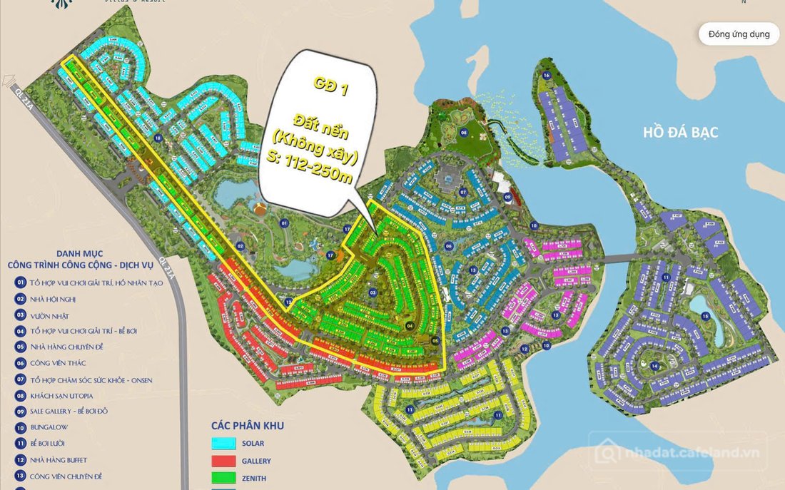 Bán đất thổ cư:  BOOKING SỚM ĐẤT NỀN UTOPIA VILLAS & RESORT