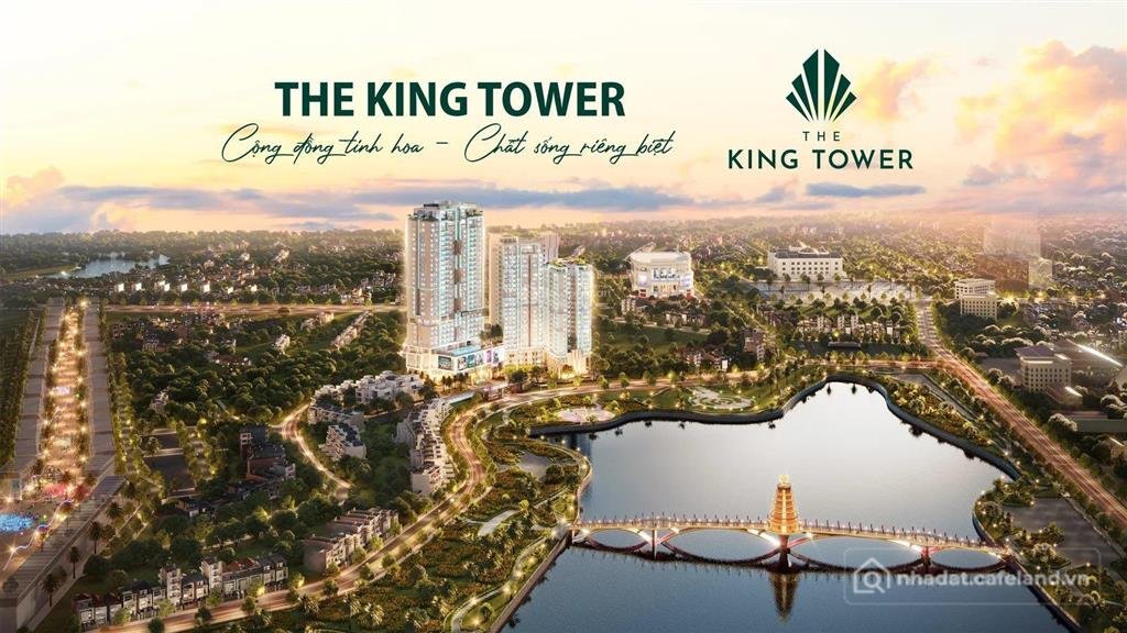 Bán căn hộ chung cư: Bán căn hộ chung cư 3pn, 3wc tại the king tower, 4,8 tỷ, 10