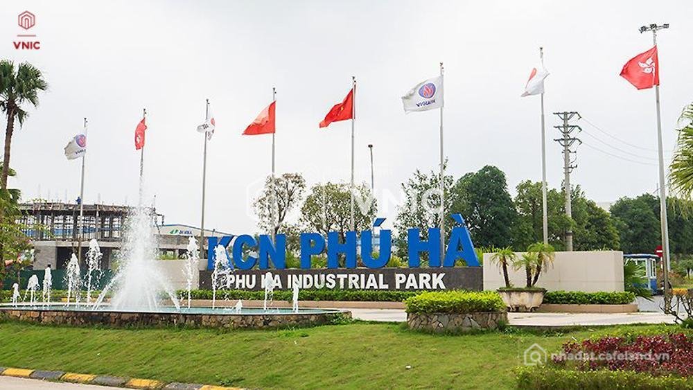 Bán kho, nhà xưởng: Chủ đầu tư khu công nghiệp phú hà 7000m2, 8000m2, 1ha, 1.5 h