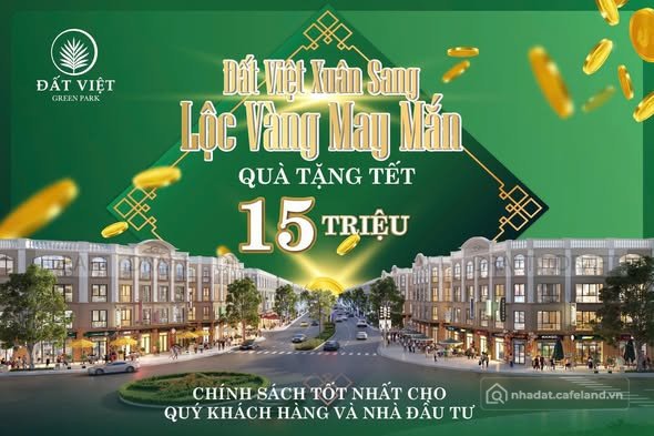 Bán đất thổ cư: ĐẤT VIỆT GREEN PARK CHÍNH SÁCH ĐẶC BIỆT – XUÂN SANG, LỘC VÀNG GÕ