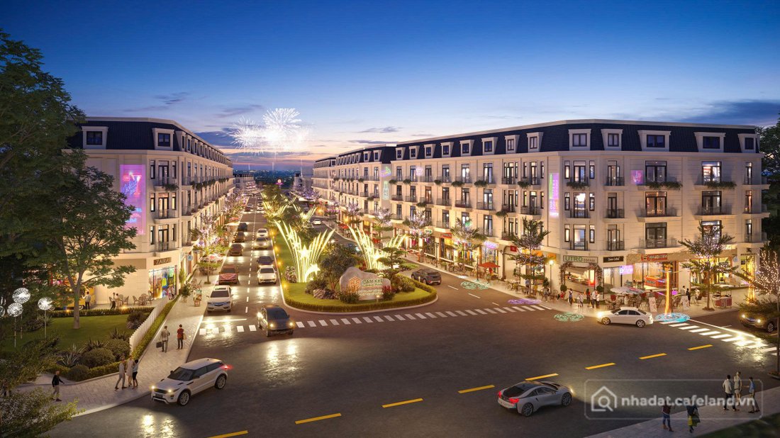 Bán đất thổ cư: SỞ HỮU SHOPHOUSE CẨM KHÊ CENTRAL PARK – PHÁP LÝ RÕ RÀNG, TIỀM NĂ