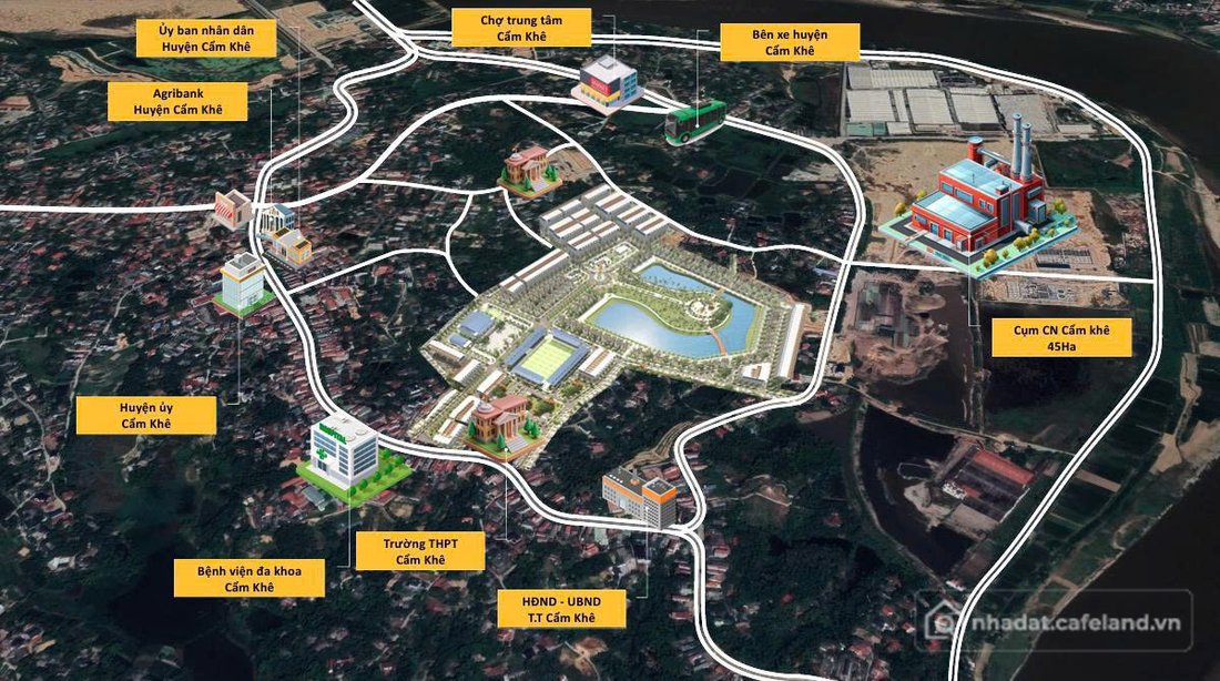 Bán đất thổ cư: Đầu tư thông minh với đất nền Cẩm Khê Central Park – Thanh khoản