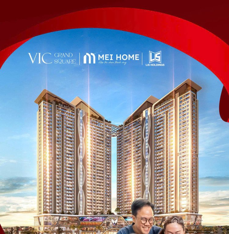 Bán căn hộ chung cư: CHỐN AN CƯ CHO GIA ĐÌNH ĐA THẾ HỆ TẠI VIC GRAND SQUARE