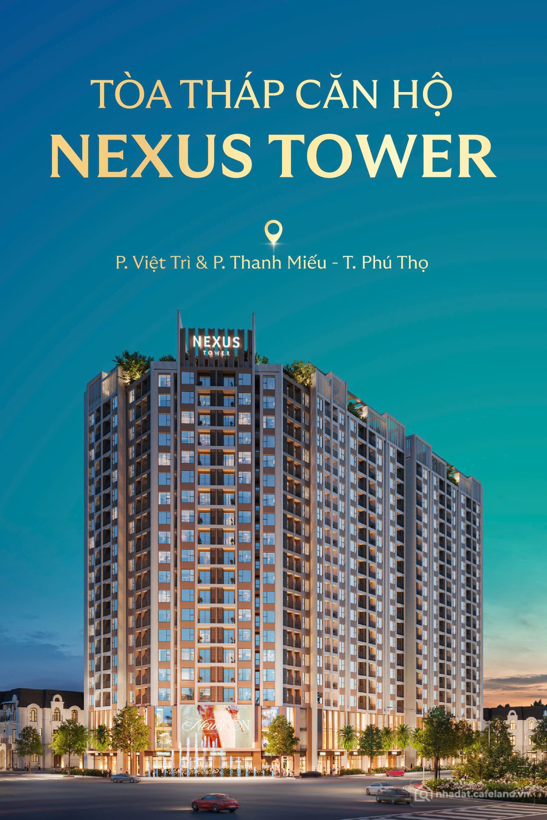 Bán căn hộ chung cư: NEXUS TOWER – BIỂU TƯỢNG PHỒN HOA MỚI GIỮA TRÁI TIM VIỆT TR