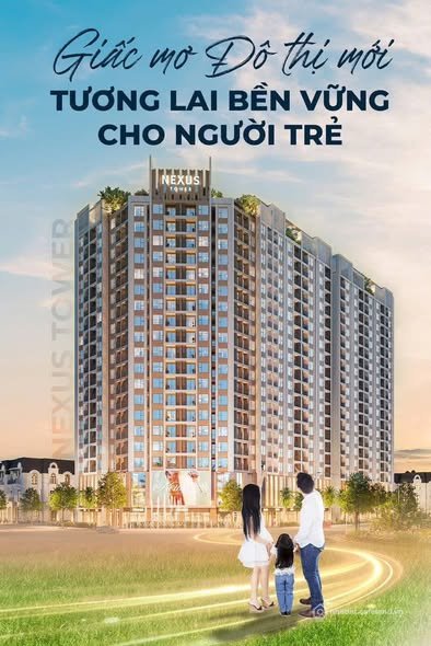 Bán căn hộ chung cư: Nexus Tower Việt Trì – Tâm điểm đầu tư & an cư đắt giá bậc 