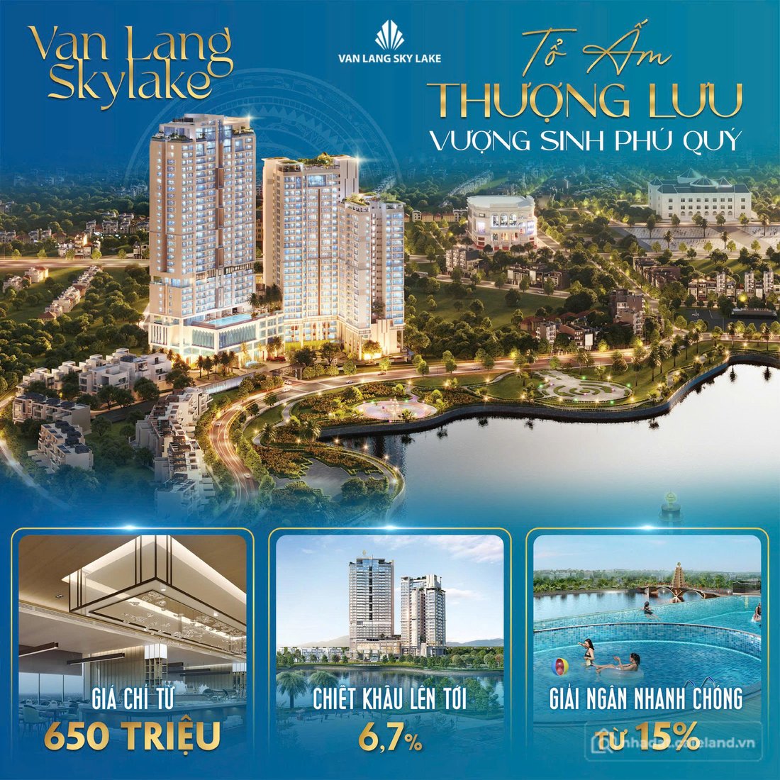 Bán căn hộ chung cư: Hàng Hot! Căn Hộ 2PN+1 Tại Văn Lang Sky Lake – Đầu Tư Sinh 