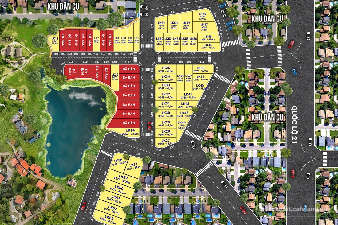 Bán đất thổ cư:  LẠC THỦY MỞ BÁN GIAI ĐOẠN MỚI – KHU A, D & E