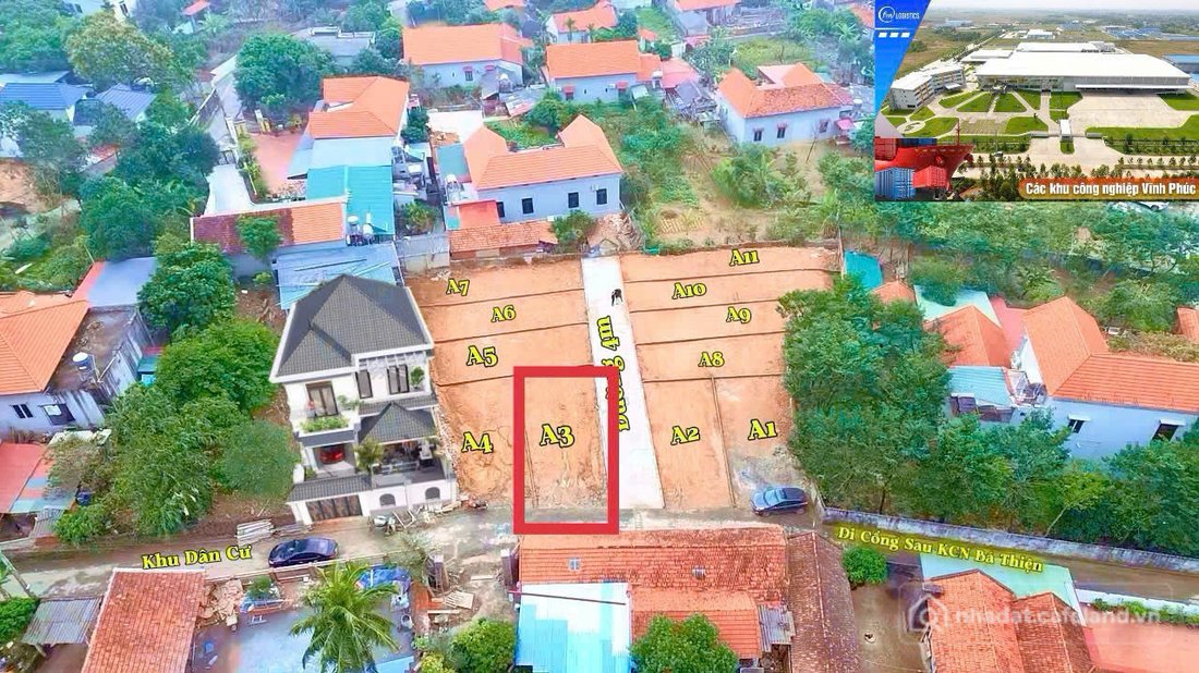 Bán đất thổ cư:  ĐẤT FO – THANH LANH, BÌNH XUYÊN DT99,4m MT5,43m sát sân Golf T