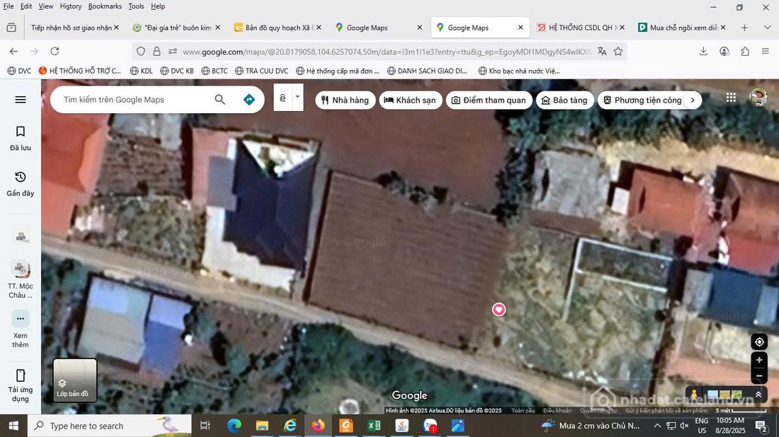 Bán đất thổ cư: Bán đất 1071m² giá 10 tỷ Phường Mộc Sơn