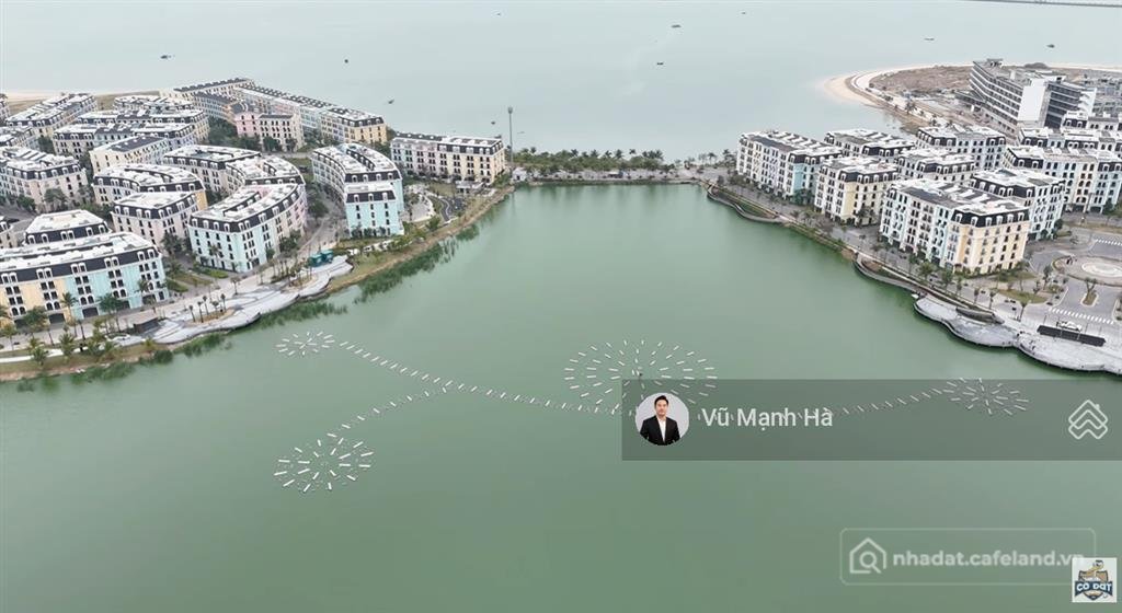 Bán nhà riêng: Harbor bay căn góc view hồ nhạc nước cách biển 100m