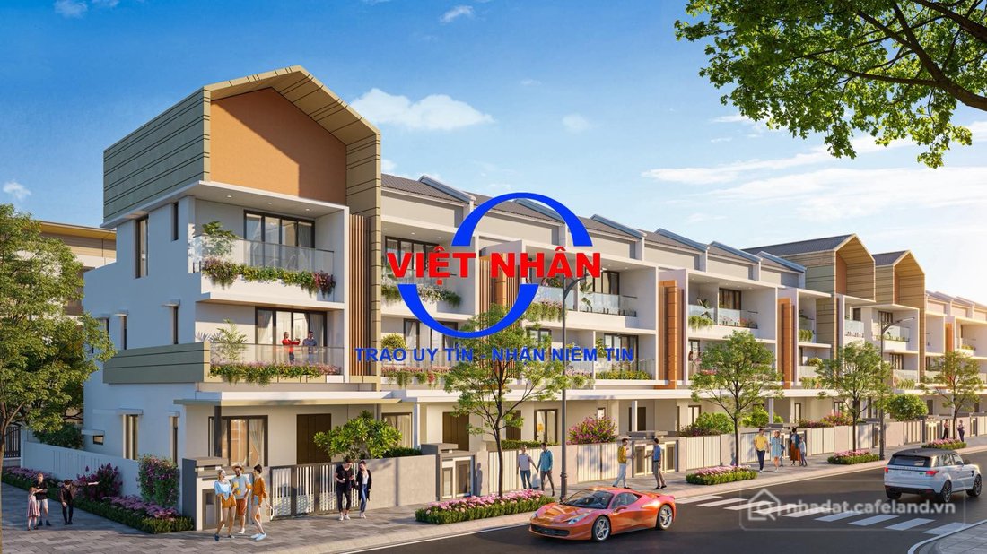 Bán nhà riêng: Nhà phố liền kề 3 tầng 120m2 thuộc phân khu đẹp nhất Casa Flora -