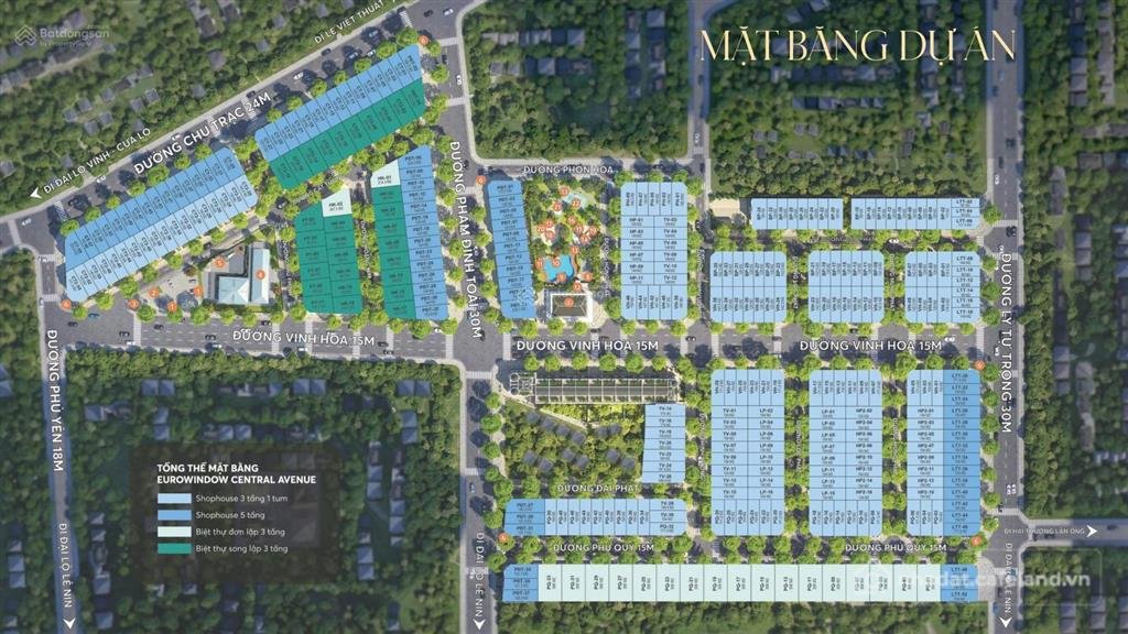 Bán nhà riêng: Rẻ nhất dự án dự án eurowindow central avenue nghi phú. liền kề b