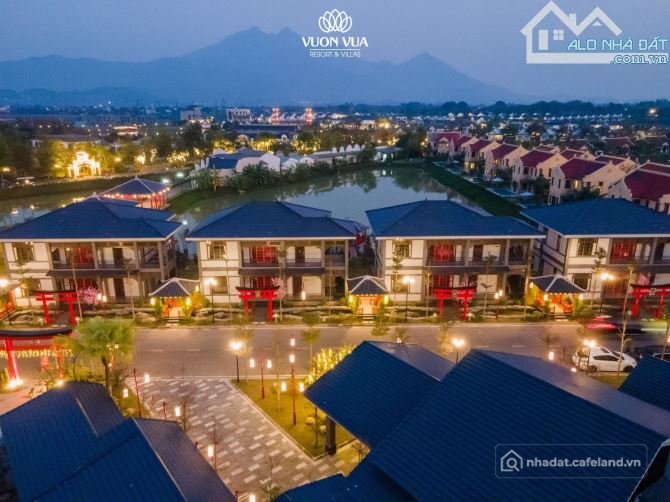 Bán biệt thự: Biệt thự Đế Liên Villas - Khu nghỉ dưỡng Vườn Vua Resort