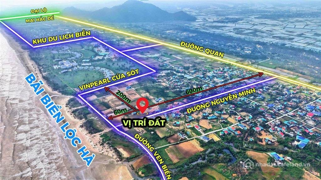 Bán đất thổ cư: Đất ven biển lộc hà cạnh công viên nước đẳng cấp nhất hà tĩnh vi