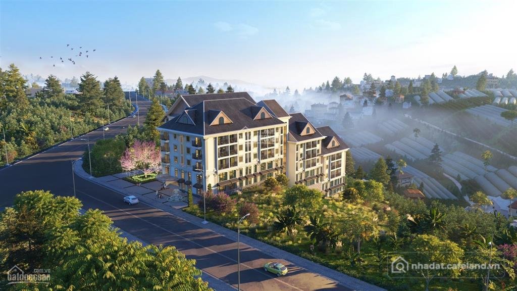 Bán căn hộ chung cư: Bán căn góc full nội thất chung cư sun garden đà lạt. nhà t