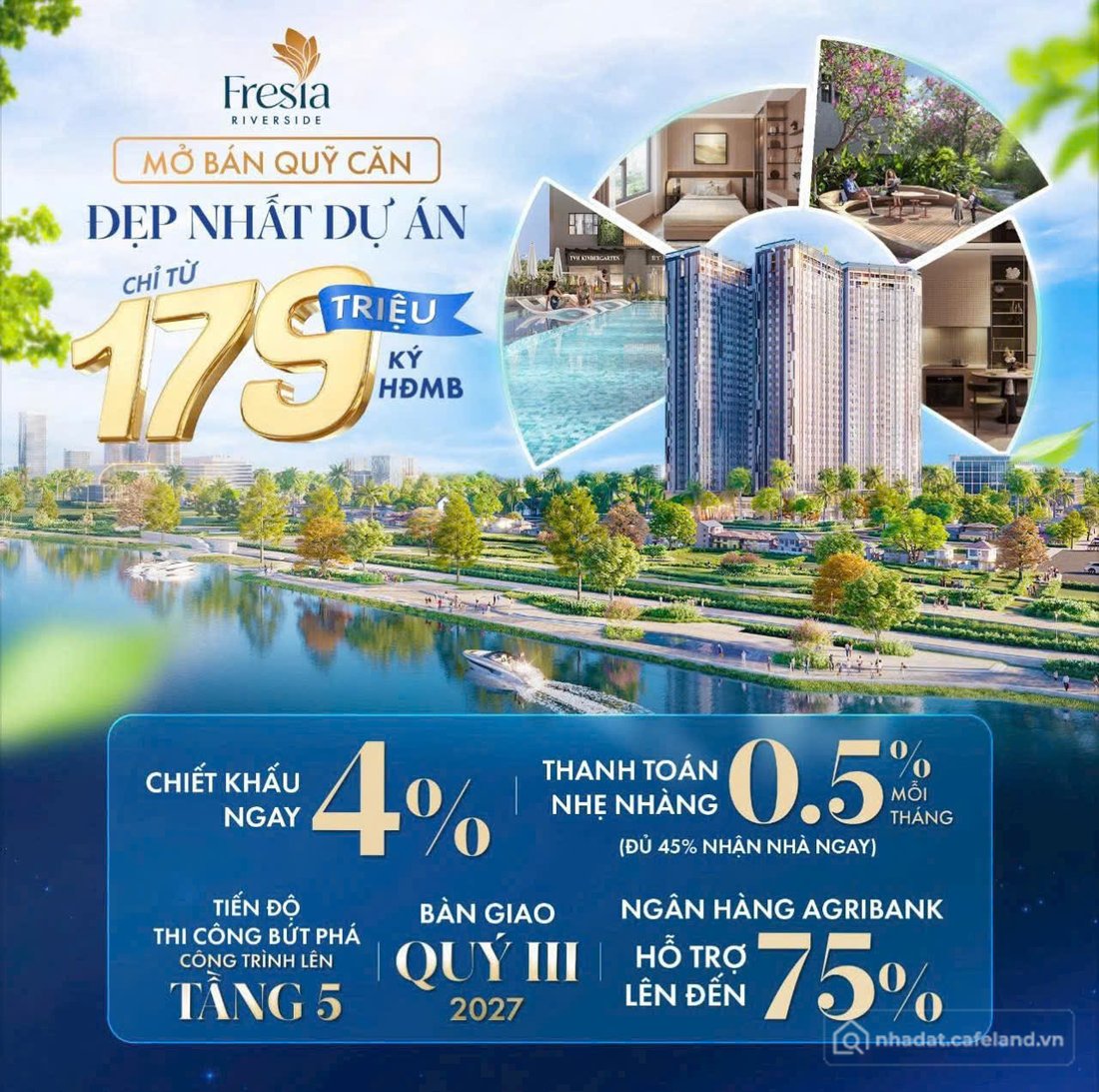 Bán căn hộ chung cư:  An cư vững chắc – Đầu tư sinh lời bền vững cùng căn hộ ca