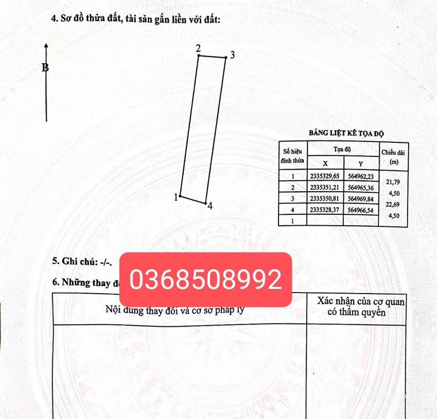 Bán đất thổ cư: Bán đất 99,6m² ngang 4,5m giá 2 tỷ Xã Chi Lăng