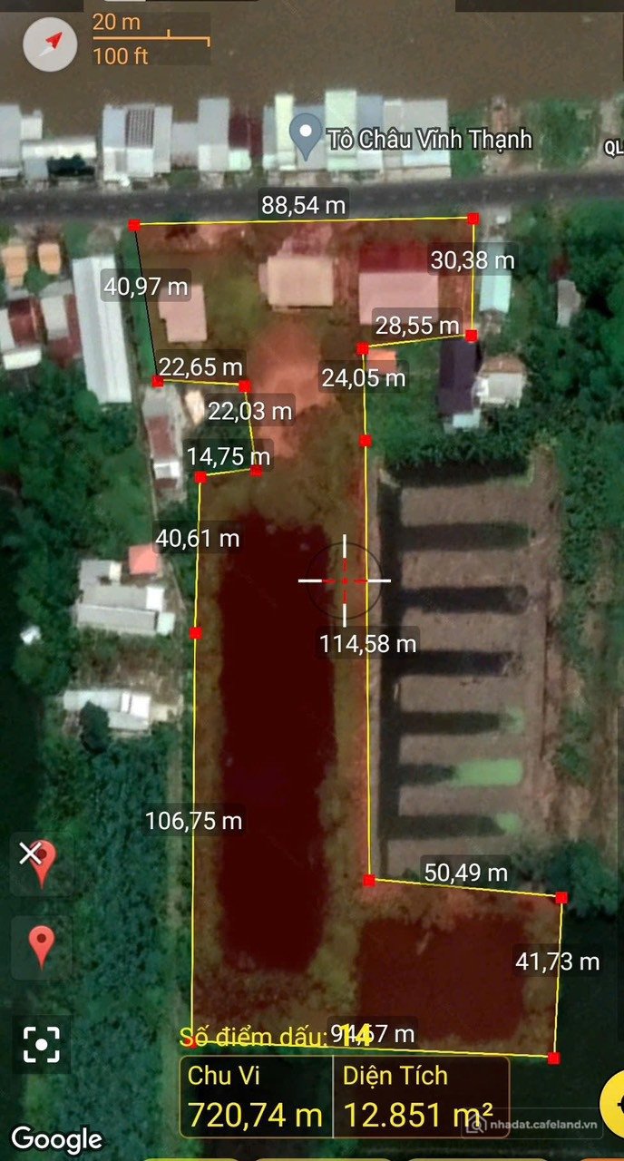 Bán đất thổ cư: Bán đất 11000m² ( 800m2 thổ cư) ngang 90m giá 80 tỷ Xã Vĩnh Thạn
