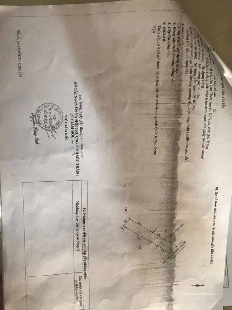 Bán đất thổ cư: Bán đất Nam Sông Hậu 155.2m² ngang 5m giá 775 triệu Xã An Lạc Th
