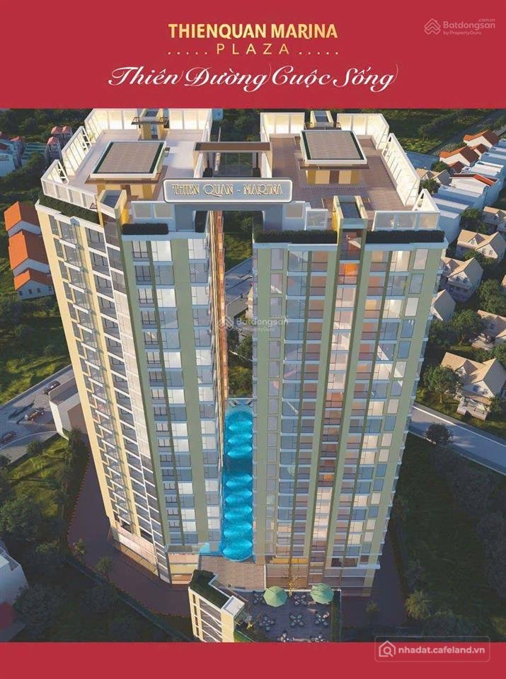 Bán căn hộ chung cư: Căn hộ thiên quân marina plaza 50m, 2pn, tầng 19, đối diện 