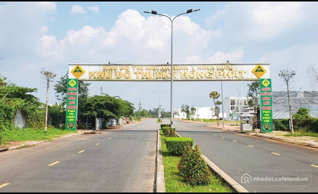 Bán đất thổ cư: BÁN NỀN ĐƯỜNG 5A KDC HỒNG PHÁT AN BÌNH ( 3X triệu/m2 )