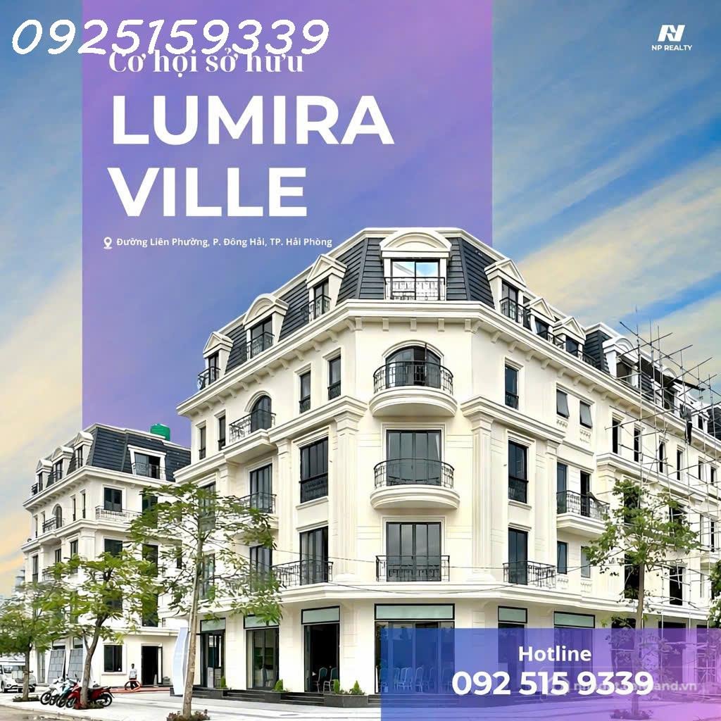 Bán nhà riêng: Bán dự án siêu Hot tại Hải An - Lumira Ville chỉ từ 48tr/m2 sở hữ