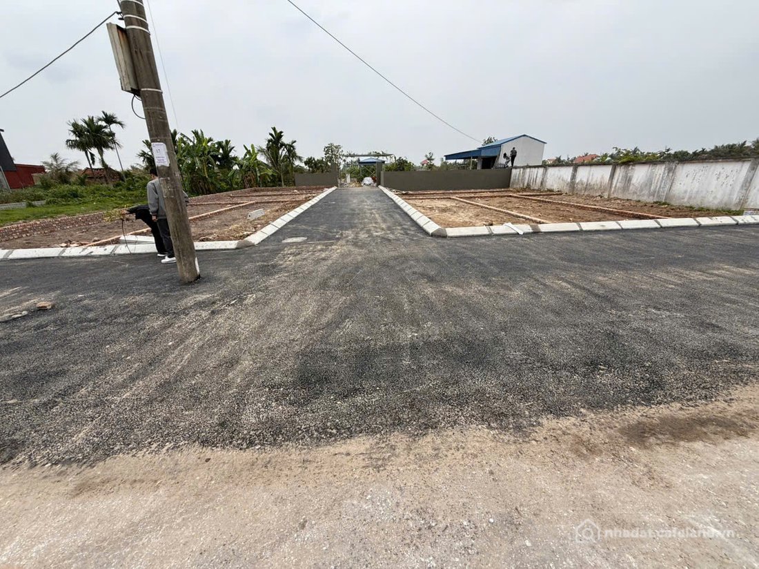 Bán đất thổ cư: MẶT ĐƯỜNG TRUNG NGHĨA - ĐỒ SƠN GIÁ CHỈ CÓ 1,2 TỶ