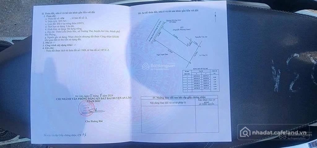 Bán đất thổ cư: 370m2 đất đẹp gần sát khu công nghiệp tràng duệ 3 đường thông cá