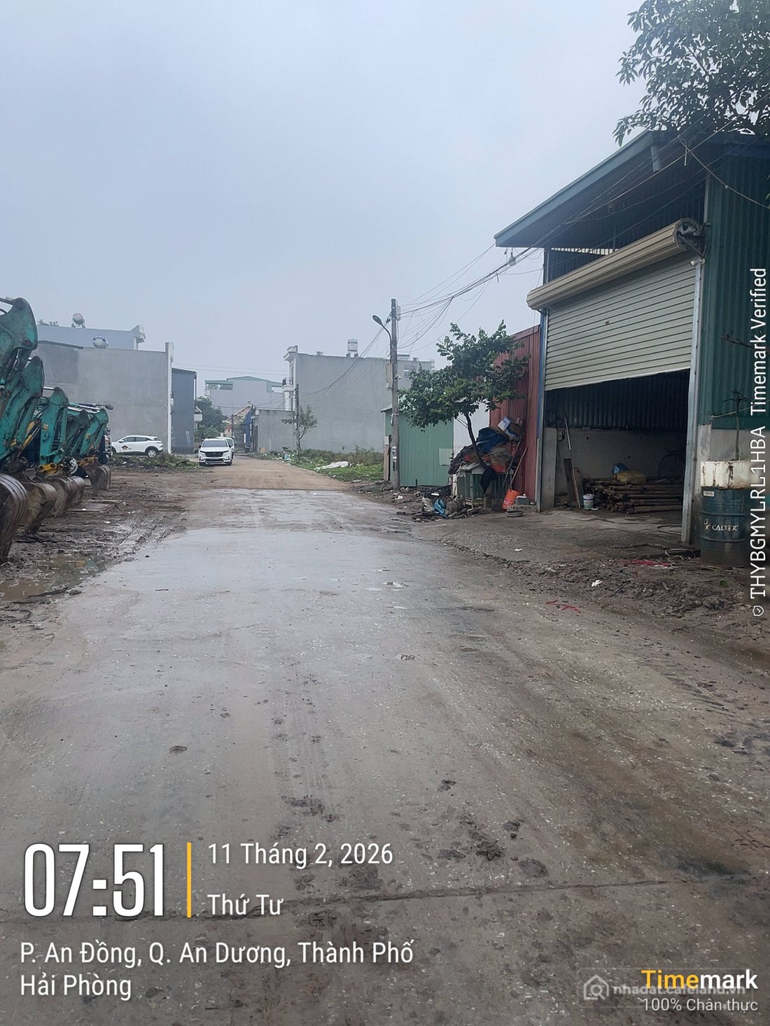 Bán đất thổ cư: Bán đất 100m2 Văn Cú An Dương Hải Phòng