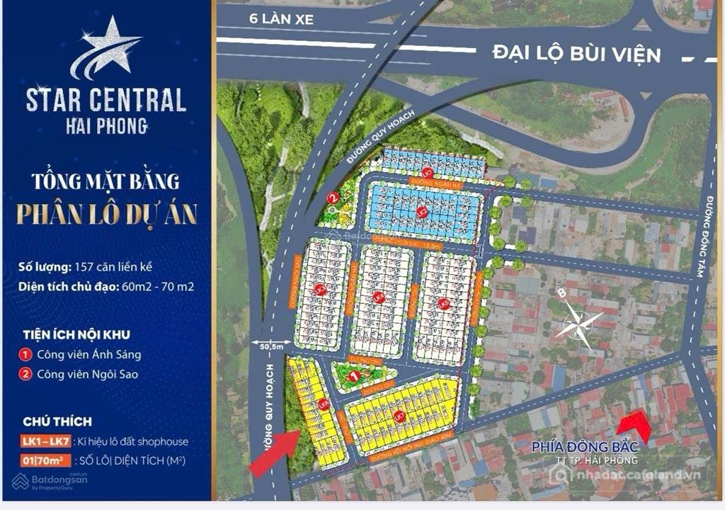 Bán nhà riêng: Bán nhà riêng tại khu đô thị star central (hp elite central) hải 