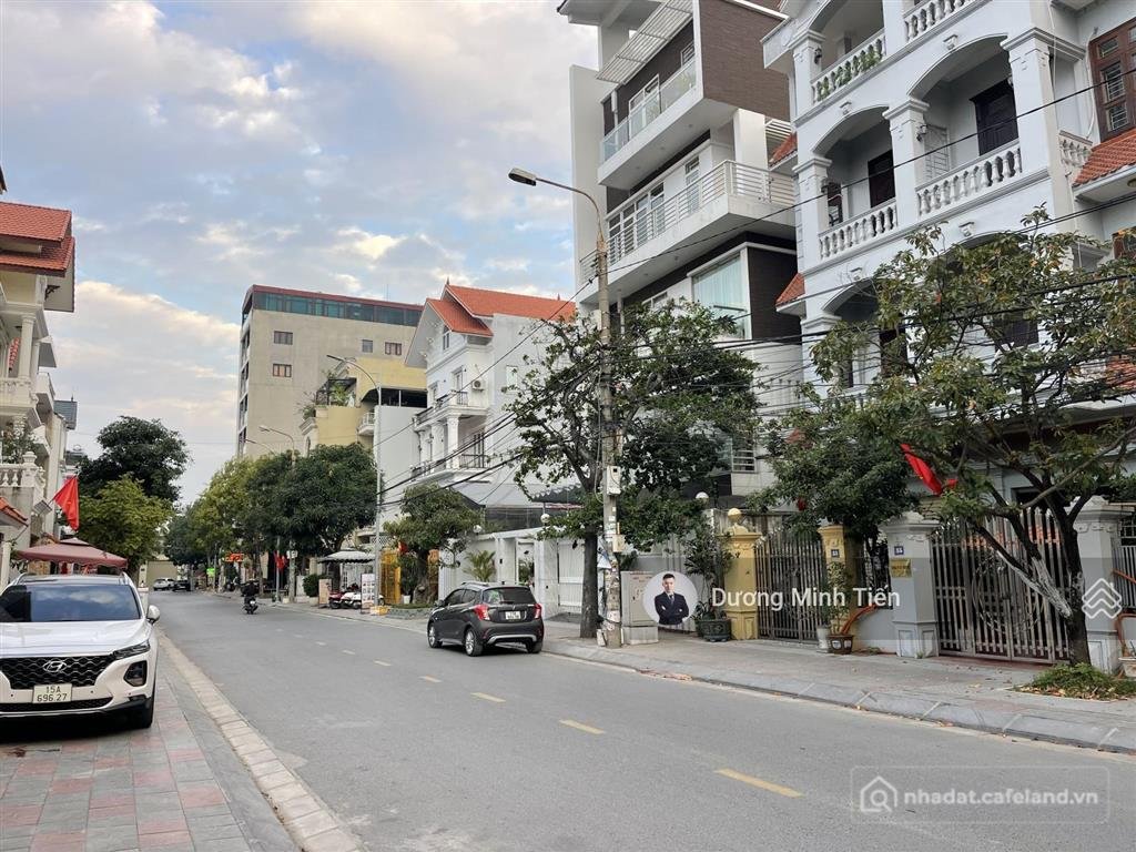 Bán đất thổ cư: 118.4m2 đất mặt đường hoàng thế thiện ngang 7.4m đông nam