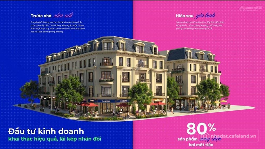 Bán nhà riêng: Lumira ville mở bán đợt 1 nhiều chính sách hấp dẫn. htls 0% 36 th