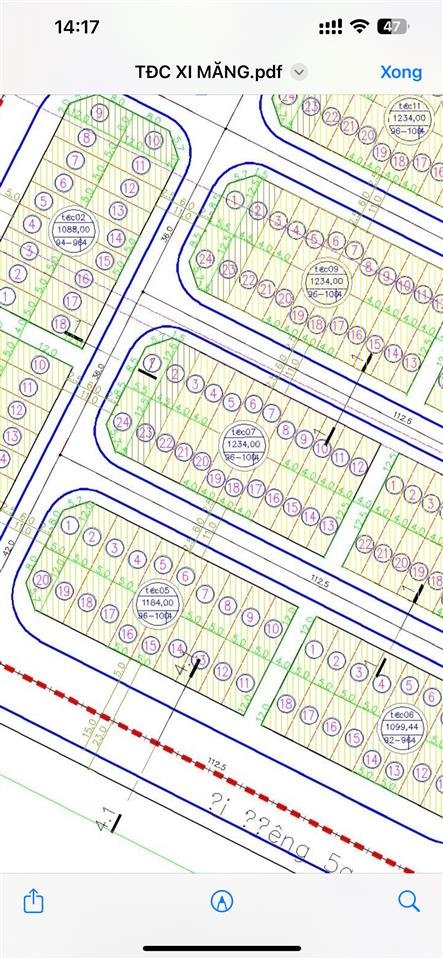 Bán đất thổ cư: Lô đất mặt đường 30m khu tđc vinhomes river side dt 70m2 mt 5m đ