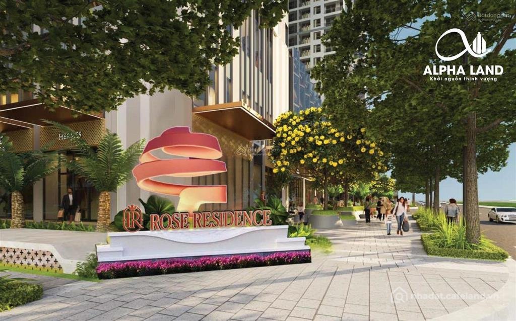 Bán căn hộ chung cư: Bán cc rose residence, 2,1 tỷ, 45m2, 1pn, 1wc, pháp lý đầy 