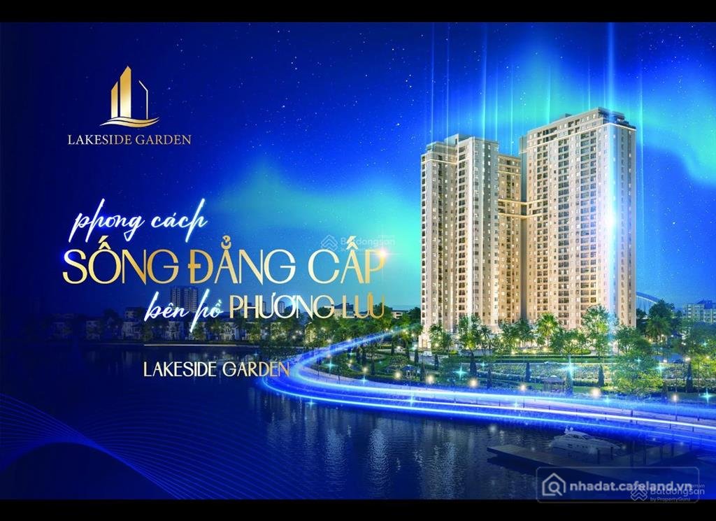 Bán căn hộ chung cư: Bán căn góc view hồ phương lưu 24ha lakeside garden hải phò