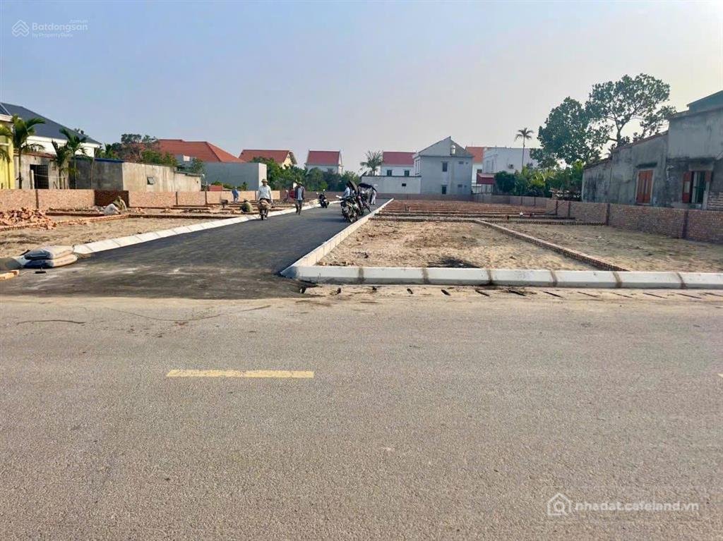 Bán đất thổ cư: Duy nhất 10 lô đất f0 mặt đường trung nghĩa đồ sơn