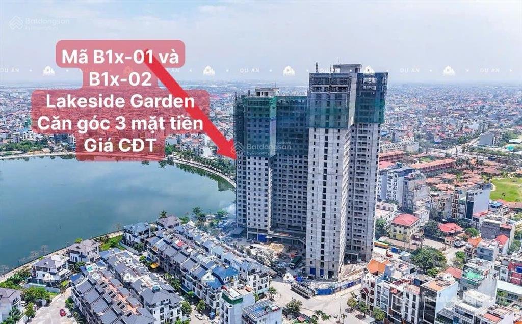 Bán căn hộ chung cư: Chỉ 2,69tỷ căn hộ 2pn dt 69m2 lakeside garden view hồ phươn