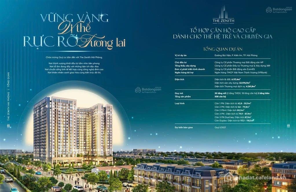 Bán căn hộ chung cư: Đầu tư hay nơi để trở về? bạn hãy chọn căn 2pn the zenith 6