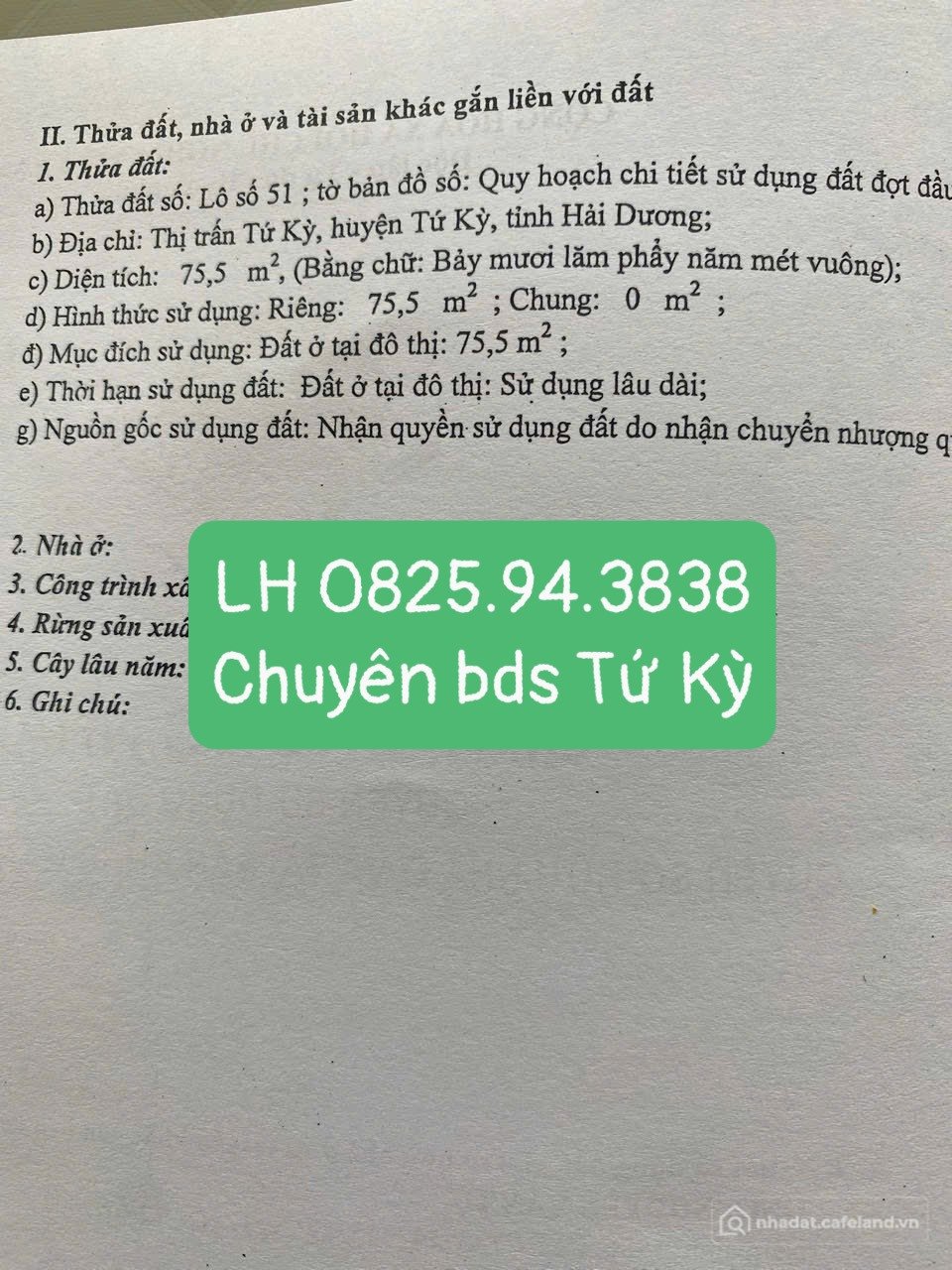 Bán đất thổ cư:  BÁN ĐẤT Ở LIỀN KỀ KHU ĐÔ THỊ AN NHÂN – TRUNG TÂM TỨ KỲ 