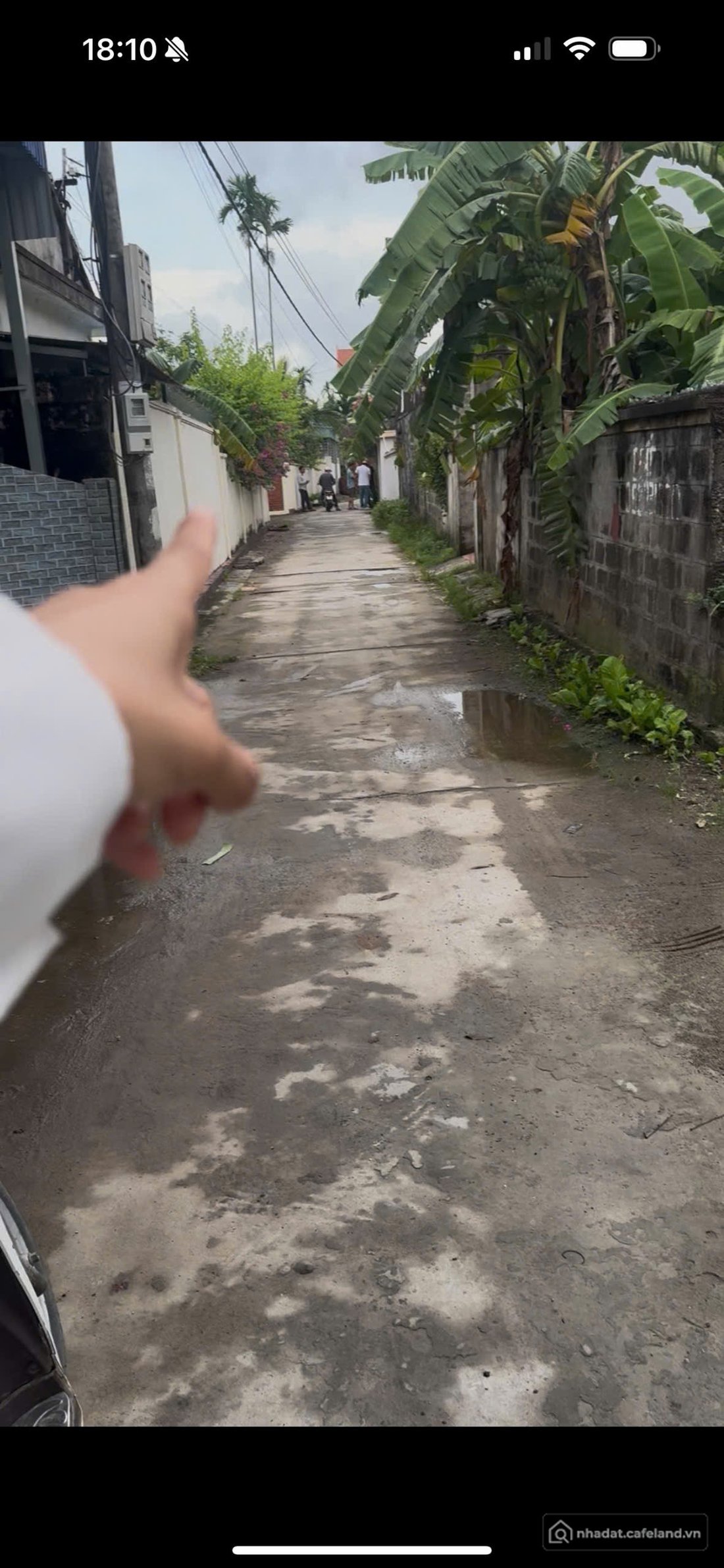 Bán đất thổ cư: Bán 81 m Hoa Động đường ô tô thông , gần Hoàng Huy Dojii .l/h:07