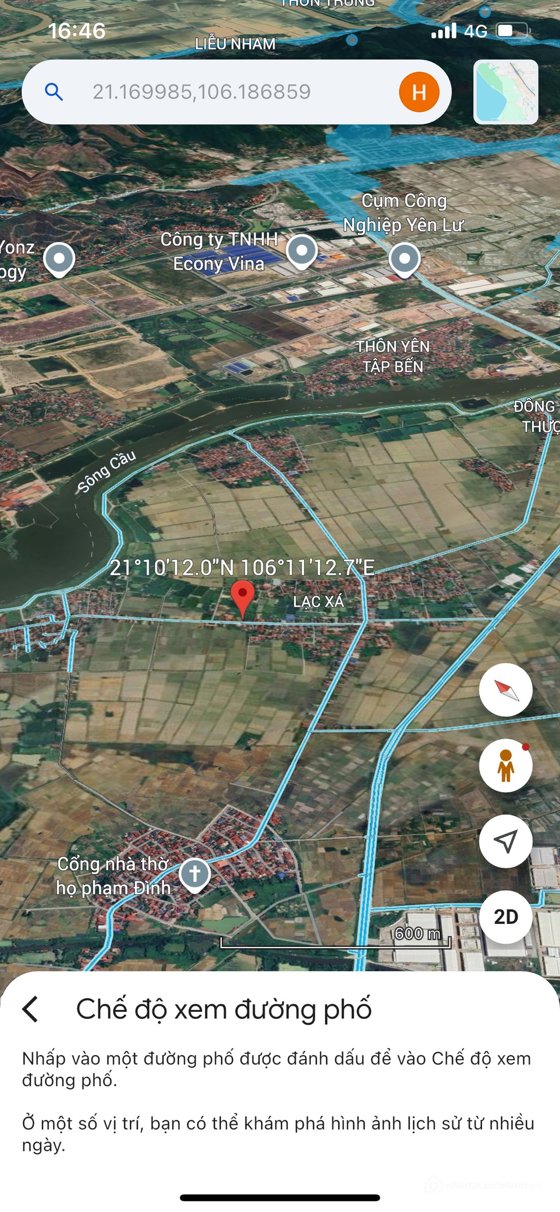 Bán đất thổ cư: Lô trục chính đường Lạc Xá đi Xuân Thủy Kinh doanh bất chấp